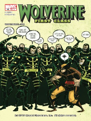 cover image of Wolverine First Class, Issue 18